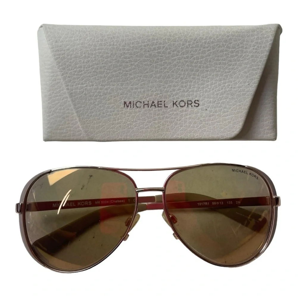Michael Kors Women’s Chelsea Rose Gold Sunglasses